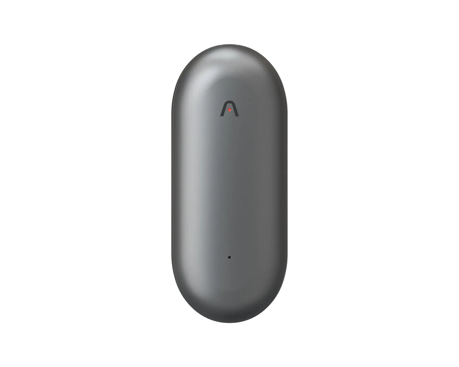 the Cosmic Gray NotePin, a smooth pill-shaped capsule.